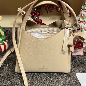 Nanette Lepore vegan leather Handbag NWT